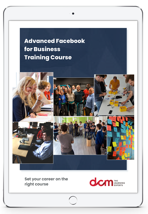 Get the Advanced Facebook Training Course Brochure & 2024 Limerick Timetable Instantly