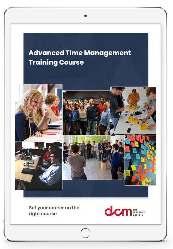 Get the Advanced Time Management Training Course Brochure & 2024 Louth Timetable Instantly