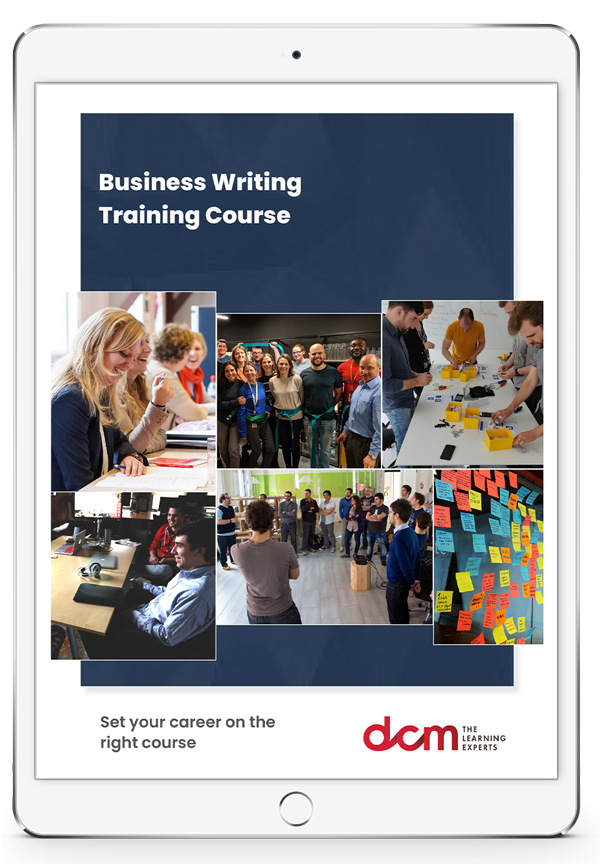 Get the Business Writing Training Course Brochure & 2024 Cork Timetable Instantly