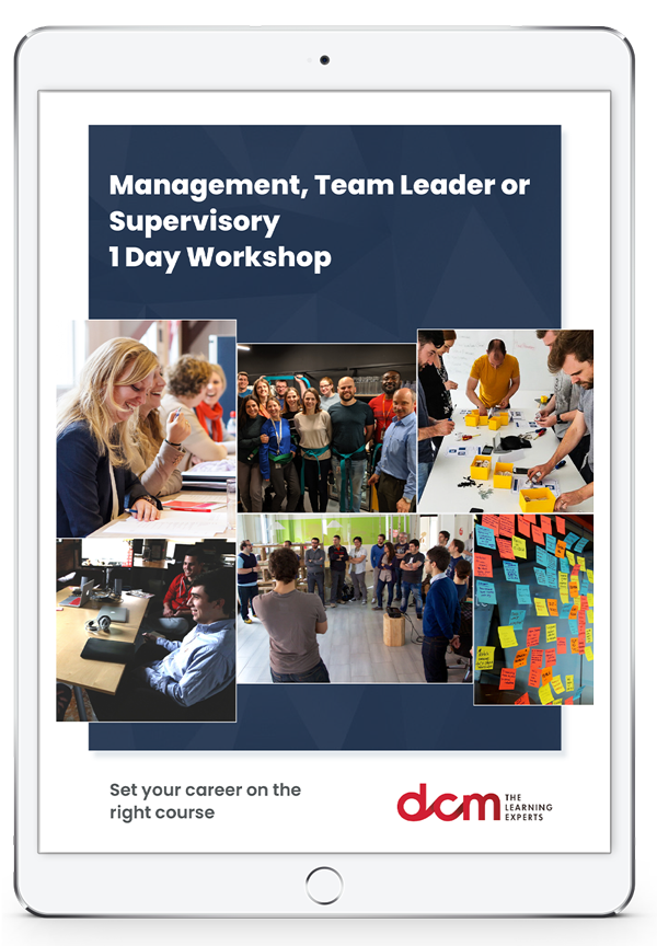 Get the 1 Day Management & Supervisory Course Brochure & 2024 Timetable Instantly