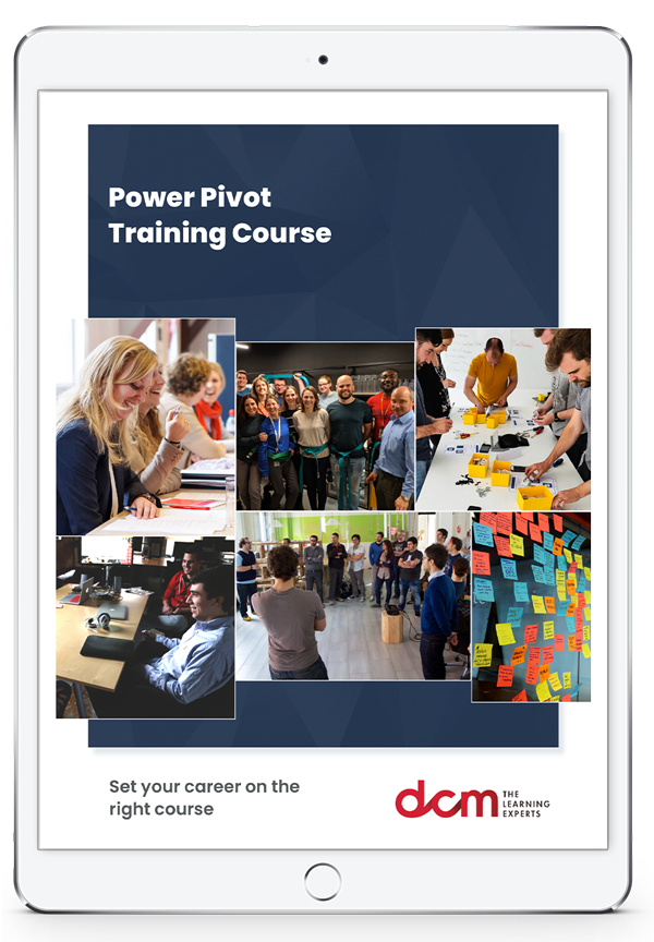Get the Power Pivot Training Course Brochure & 2023 Timetable Instantly