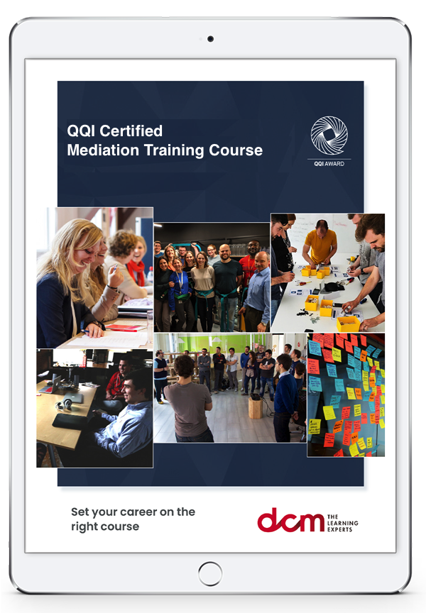 Get the Online QQI Certified Mediation Course Brochure & 2024 Timetable Instantly
