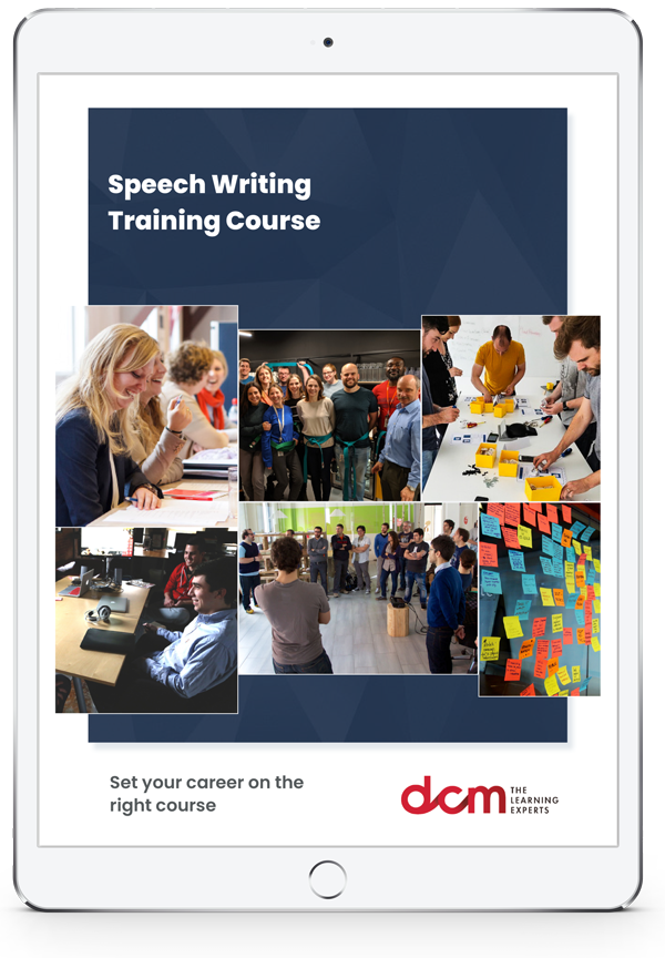 Get the Speech Writing Training Course Brochure & 2024 Meath Timetable Instantly