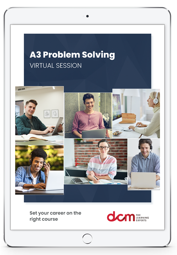 Get the A3 Problem Solving Bitesize Training Brochure & 2023 Timetable Instantly