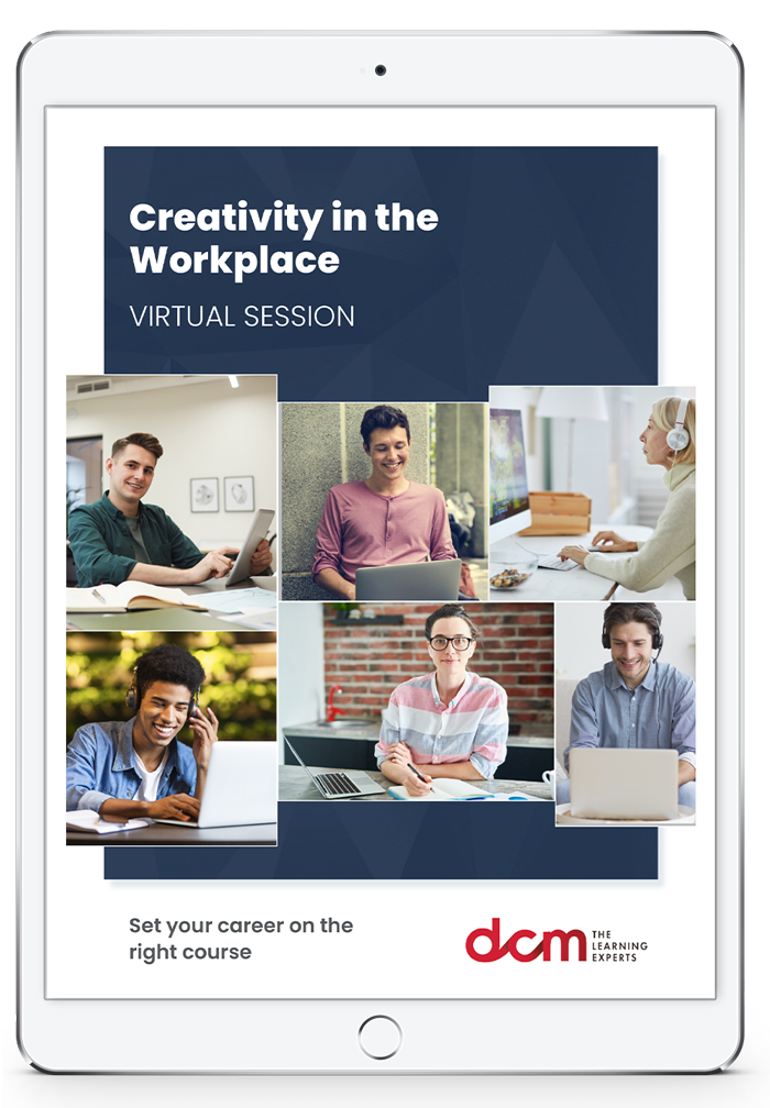 Get the Creativity in the Workplace  Bitesize Training Brochure & 2023 Timetable Instantly