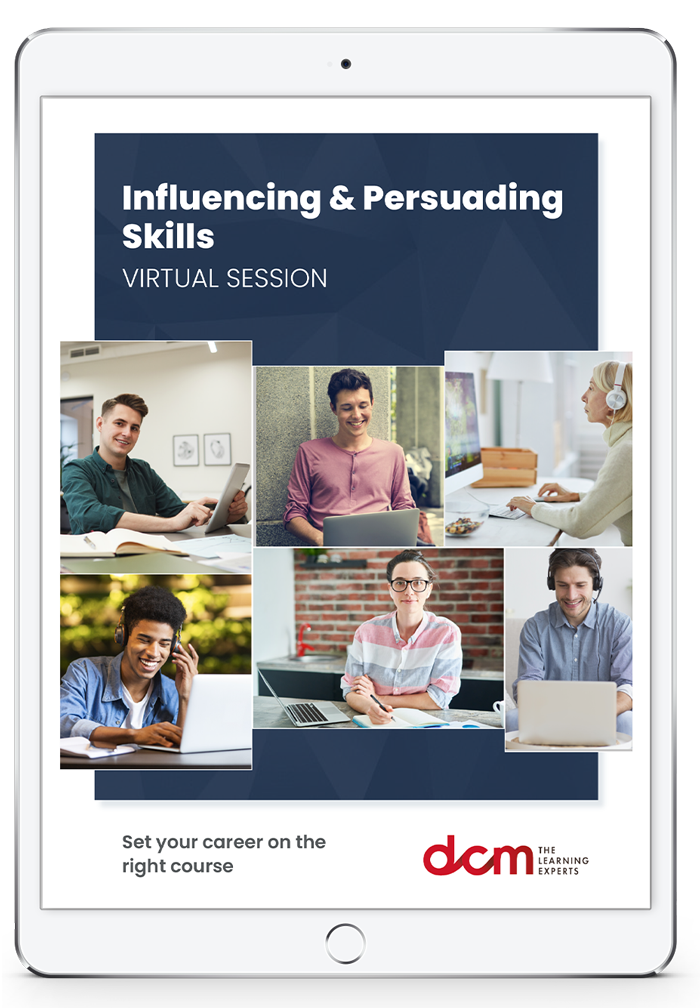 Get the Influencing & Persuading Skills  Bitesize Training Brochure & 2023 Timetable Instantly