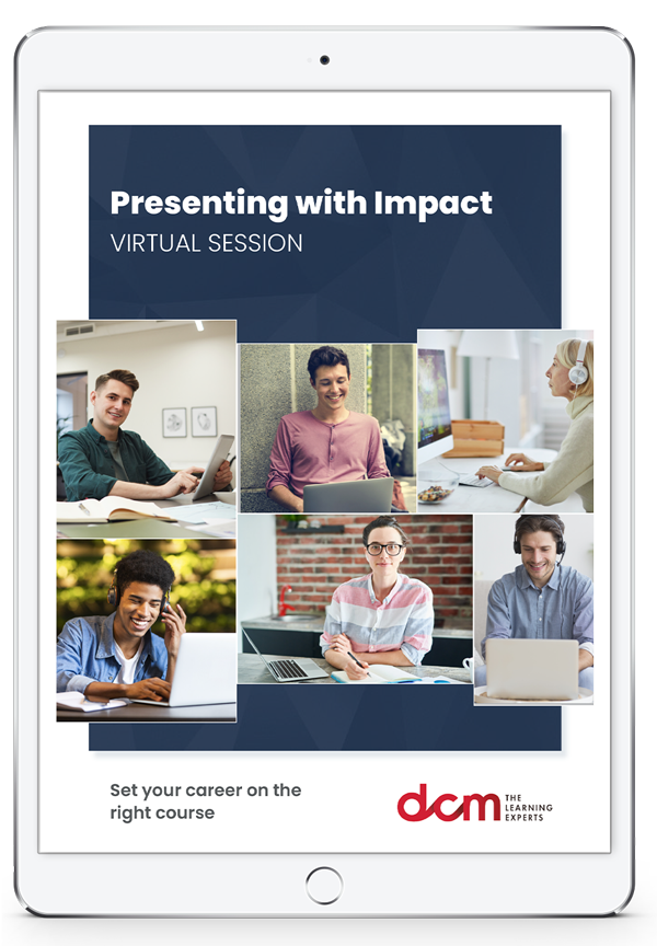 Get the Presenting with Impact Bitesize Training Brochure & 2023 Timetable Instantly
