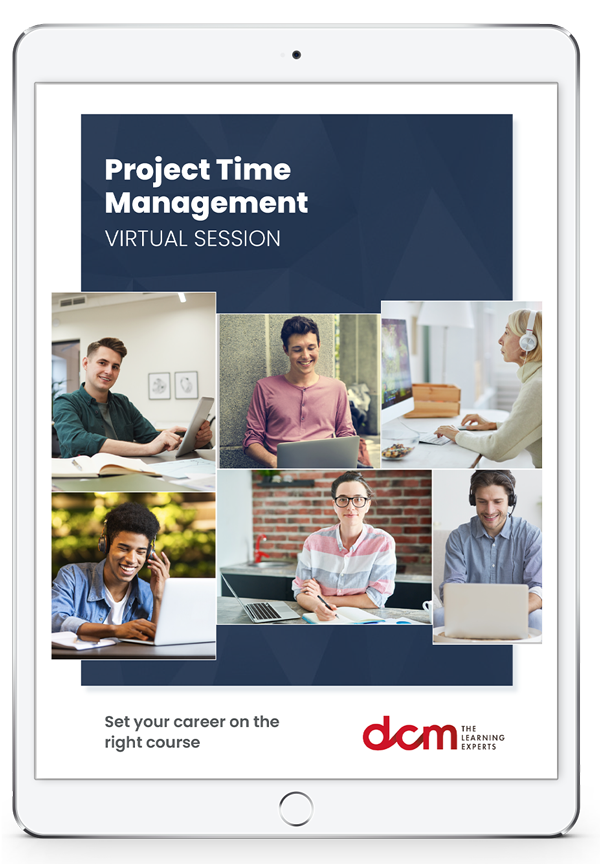 Get the Project Time Management Bitesize Training Brochure & 2023 Timetable Instantly
