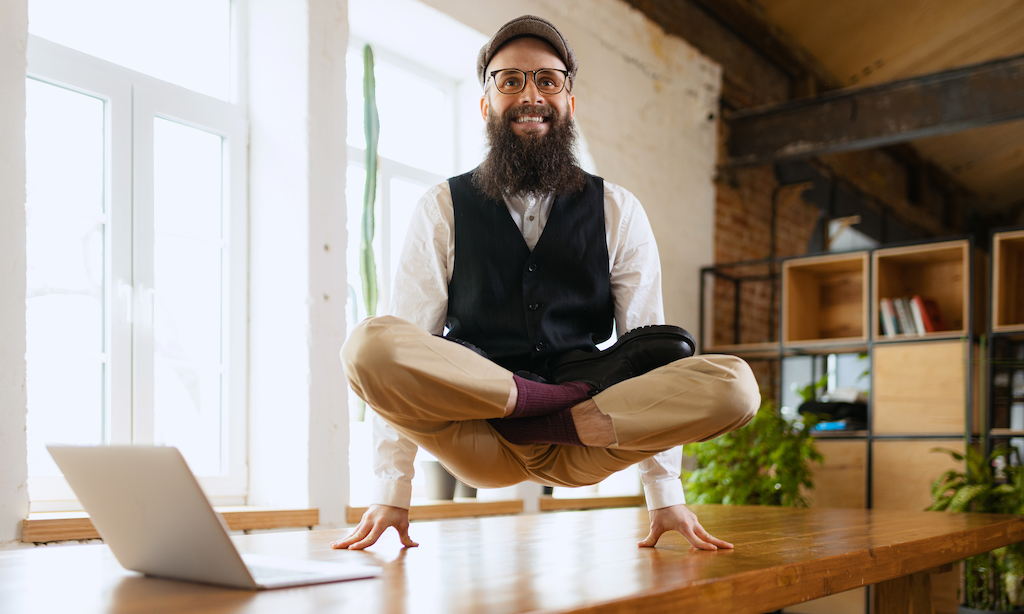 Managers learning in a live DCM webinar